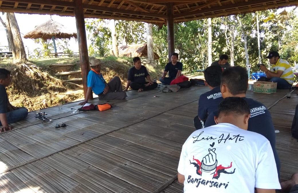 Komunitas Kalakay The Gold Community Bersama Pokdarwis Desa Sidamulih Tinjau Potensi Wisata Desa