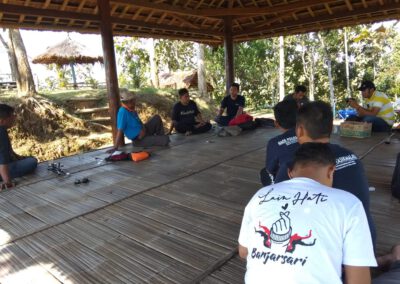 Komunitas Kalakay The Gold Community Bersama Pokdarwis Desa Sidamulih Tinjau Potensi Wisata Desa