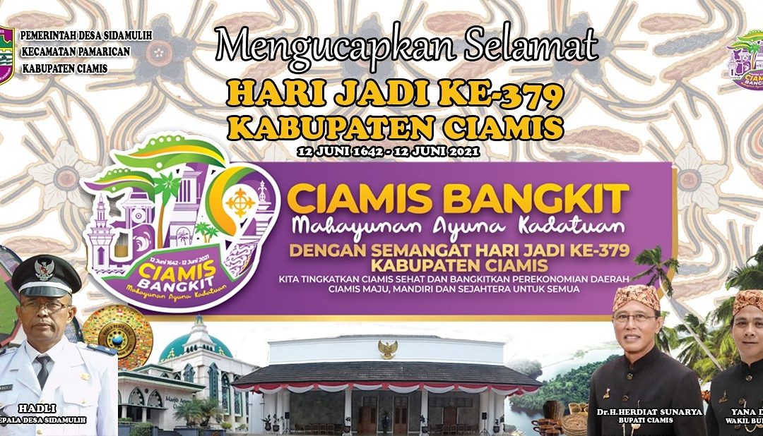 Hari Jadi Kabupaten Ciamis ke 379