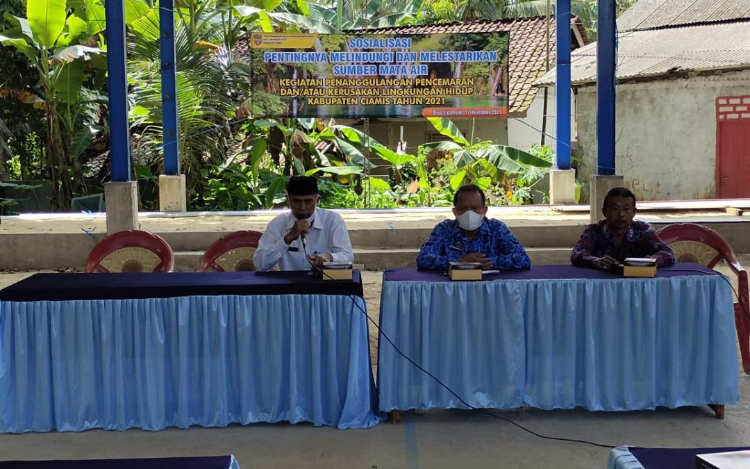 Sosialisasi Lingkungan Hidup Tahun 2021