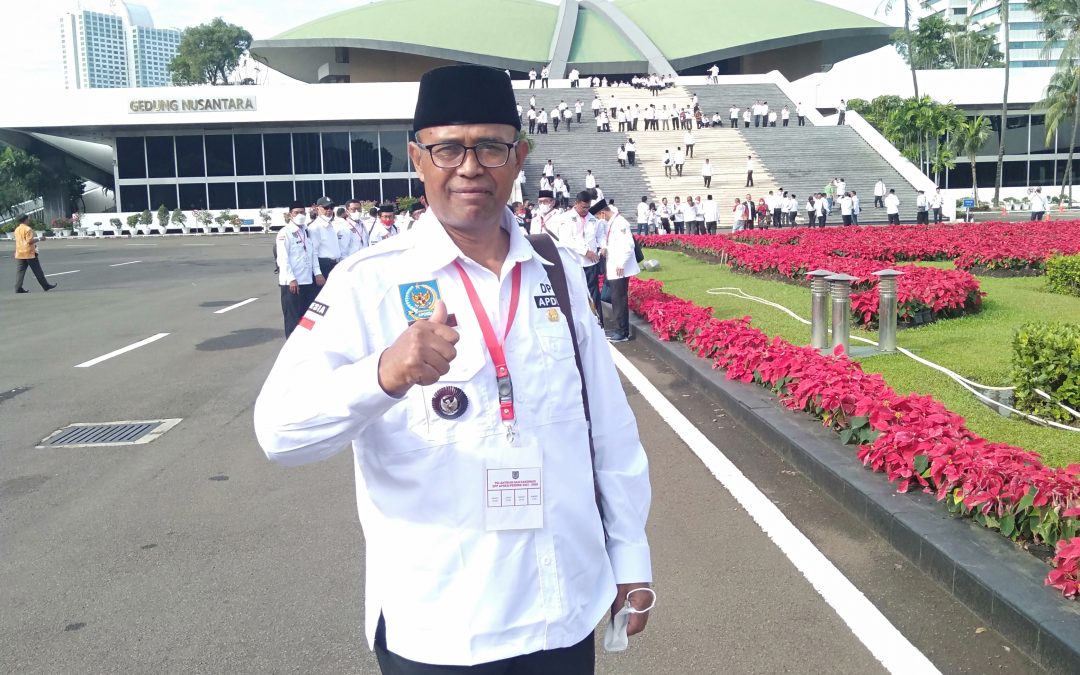 Kepala Desa Sidamulih Mengikuti Rakernas Apdesi Tahun 2021