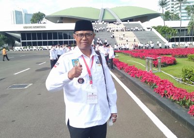 Kepala Desa Sidamulih Mengikuti Rakernas Apdesi Tahun 2021