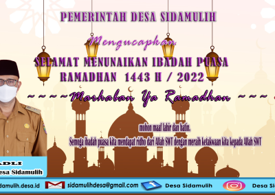 Selamat menjalankan ibadah puasa