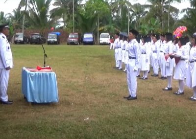 Pemerintah Desa Sidamulih Laksanakan Upacara Pengibaran Bendera