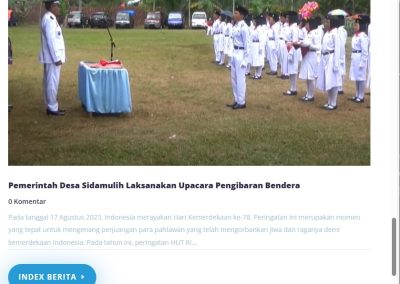 Ikuti Perkembangan Desa Sidamulih Melalui Media Sosial Digital